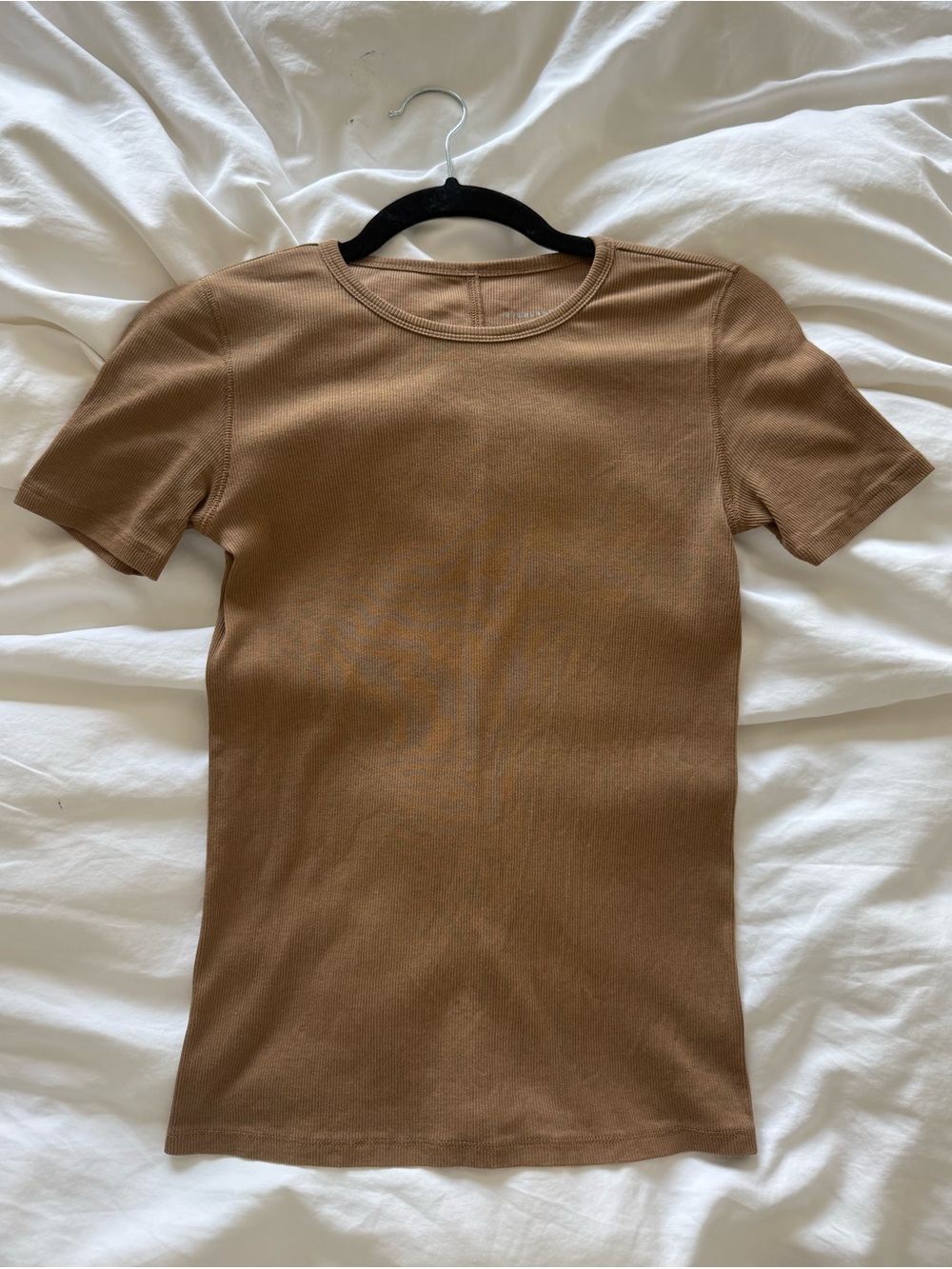 Everlane Pima Luxe Rib Tee - Picture 5 of 8